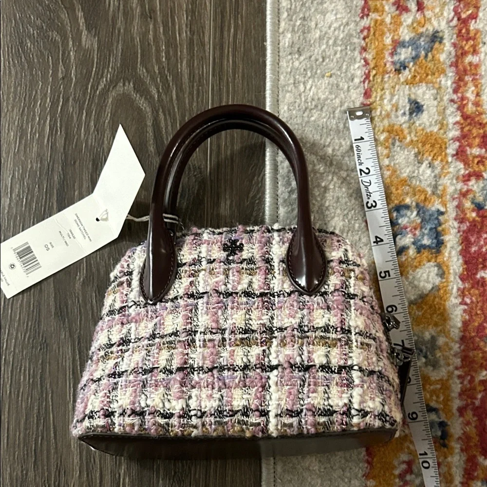 Tory Burch compact tweed